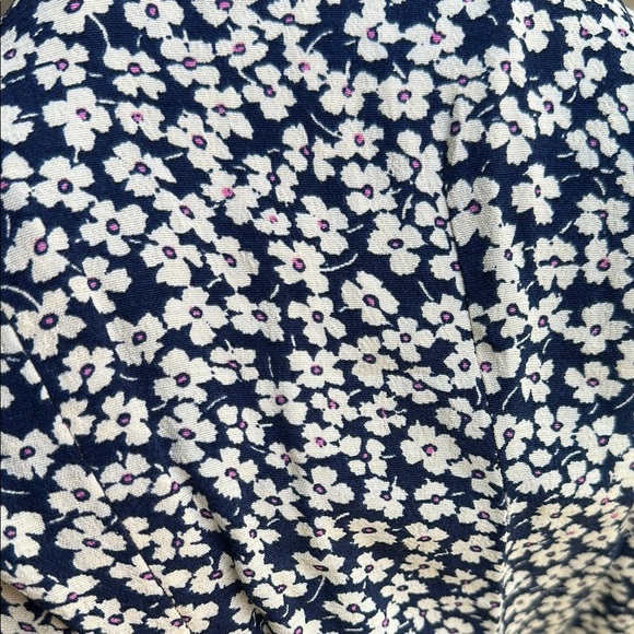 Rouje Blue Floral Mini Dress Size 38 - Picture 2 of 6